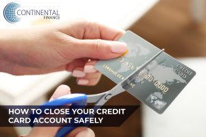 how to close a secured credit card