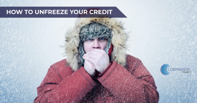 experian unfreeze credit