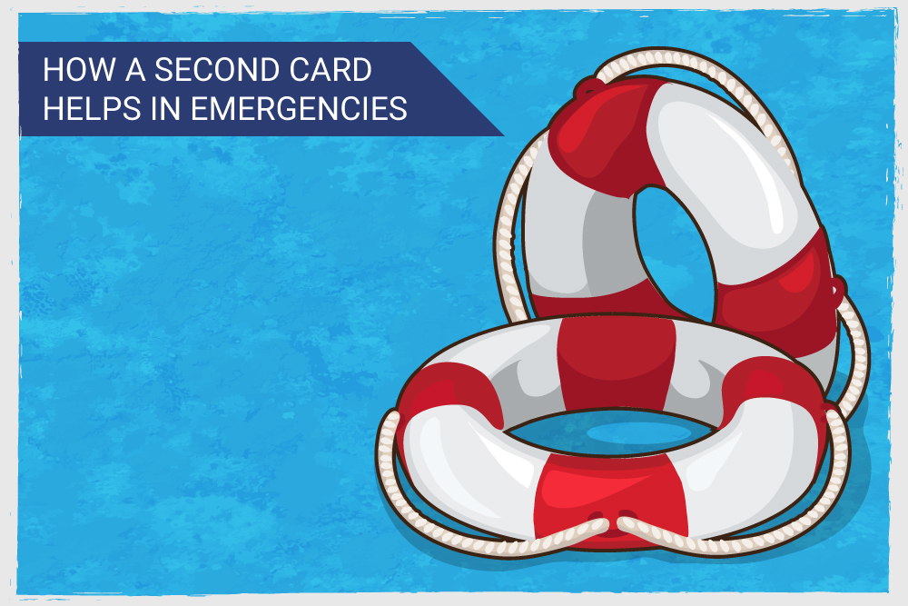 How a second card helps in emergencies